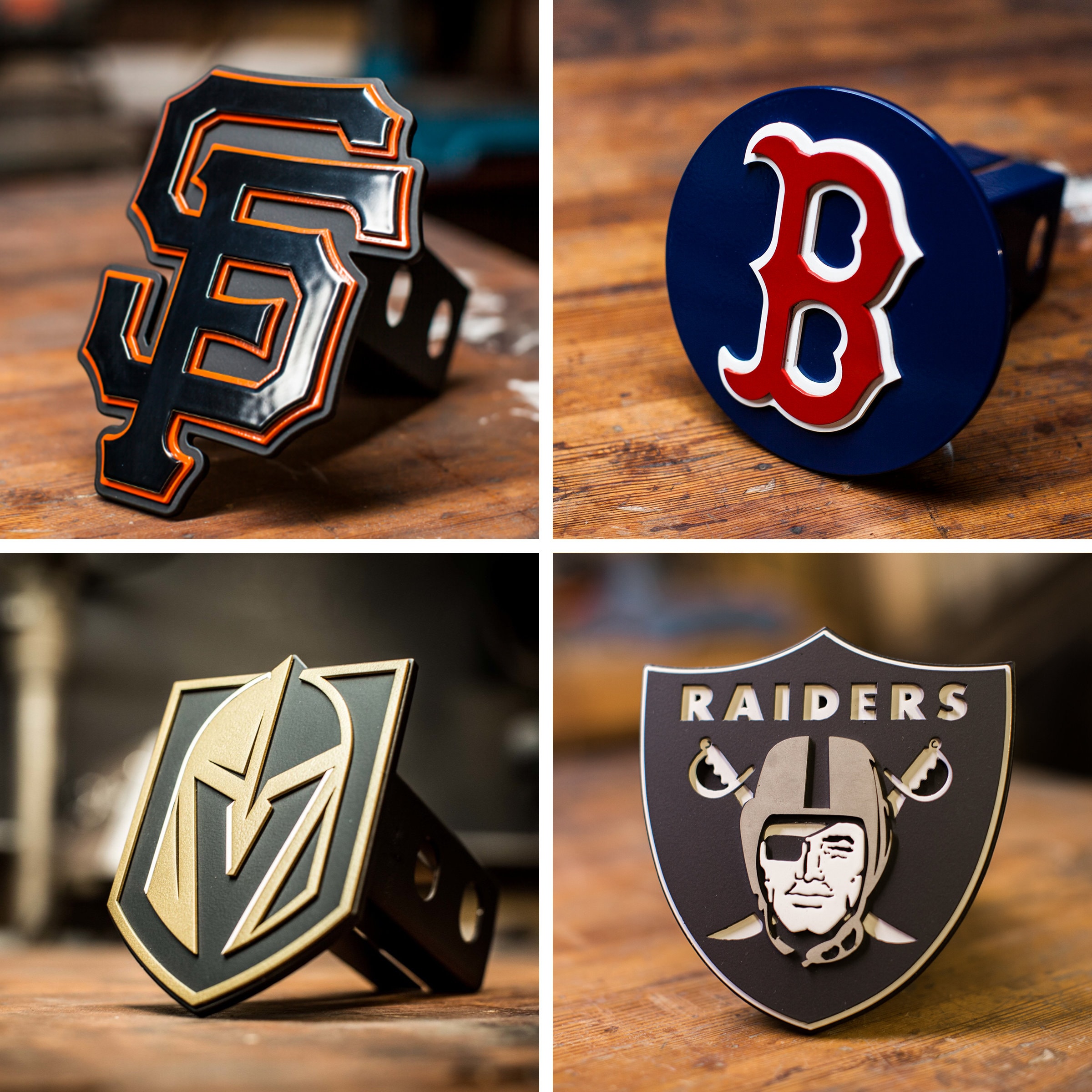 Custom Sports Teams Trailer Hitch Cover Etsy