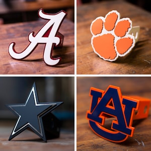 Custom Sports Teams - Trailer Hitch Cover