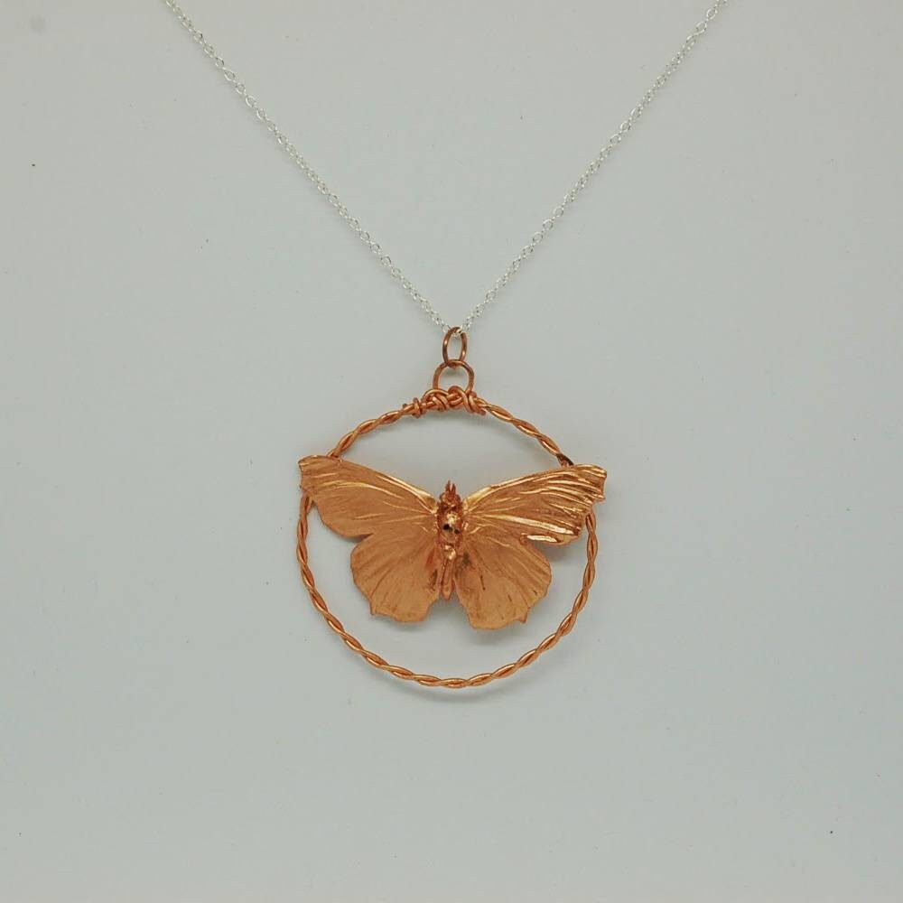 Butterfly Pendant Butterfly Gifts for Her Taxidermy Etsy UK