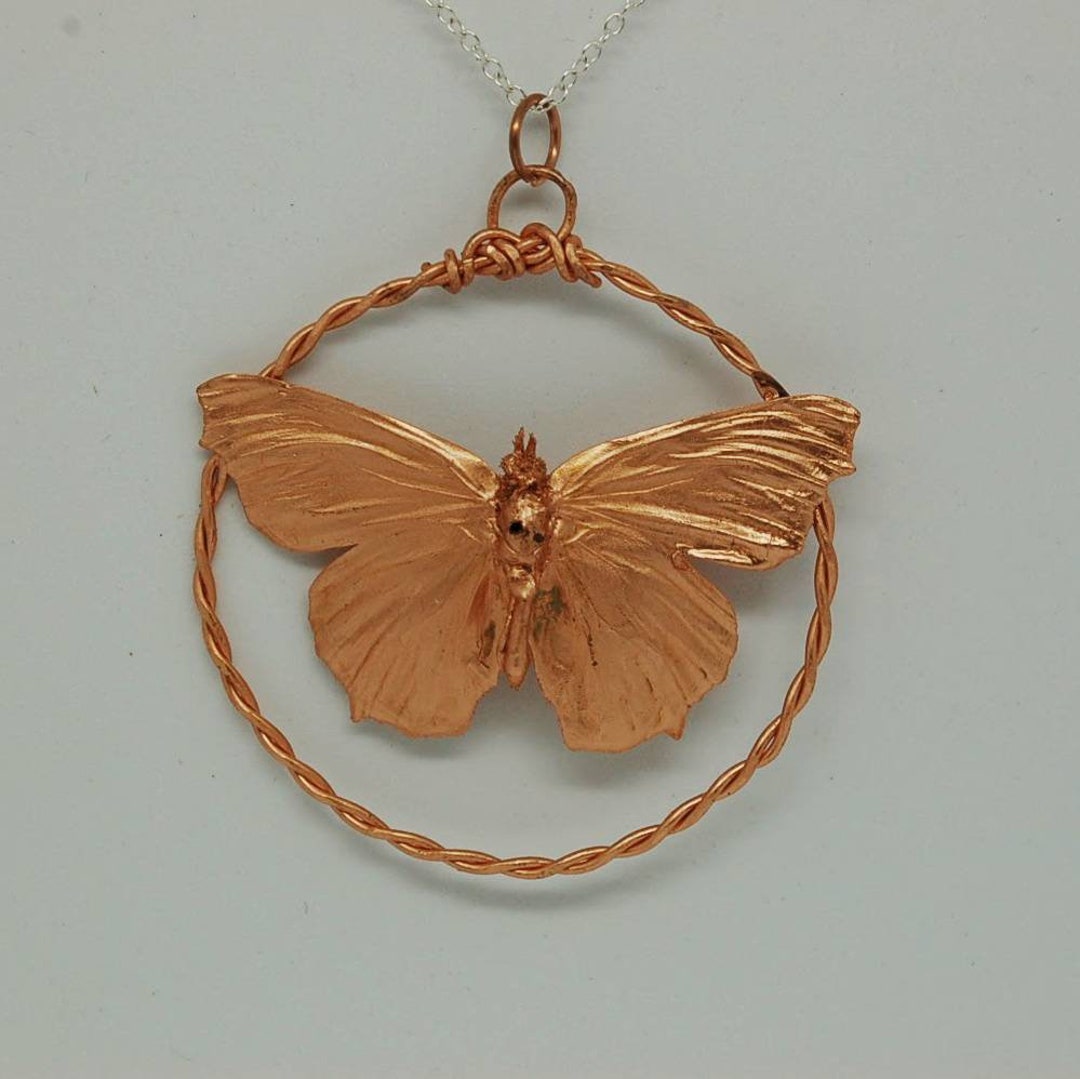 Butterfly Pendant Butterfly Gifts for Her Taxidermy Etsy UK