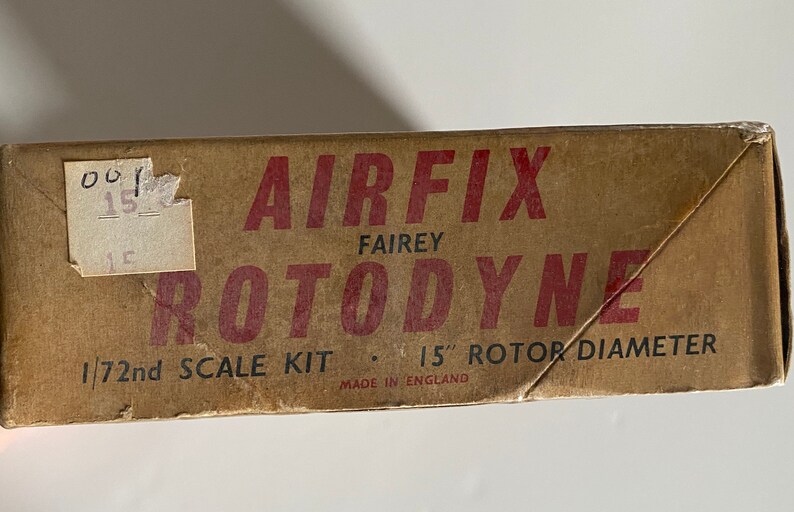 fairey rotodyne model kit