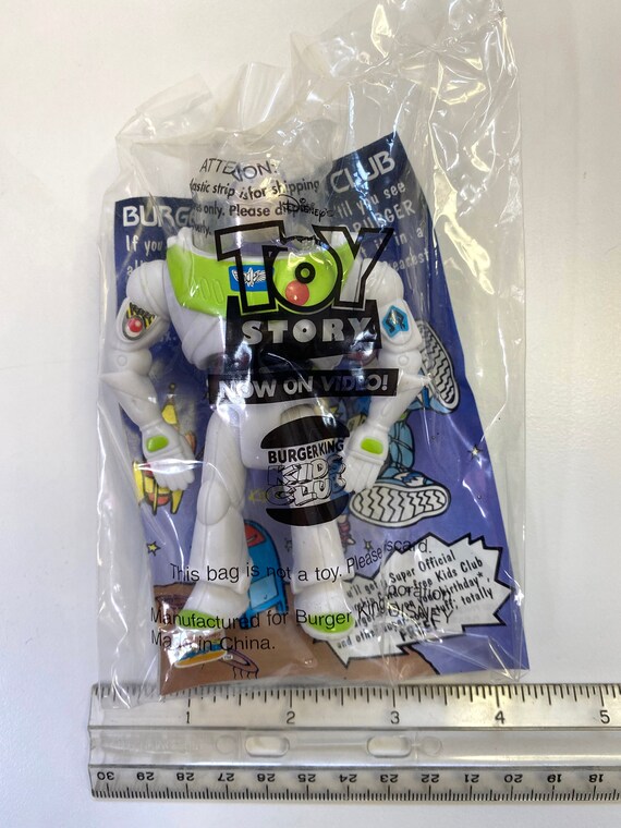 Toy Story Buzz Lightyear Burger King Kids Club Premium Toy Etsy