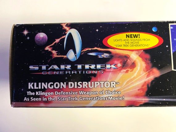 Klingon Disrupter, New in Original Box Fantastic … - image 4