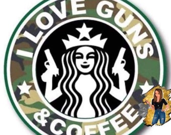 Download Guns And Coffee Svg Etsy