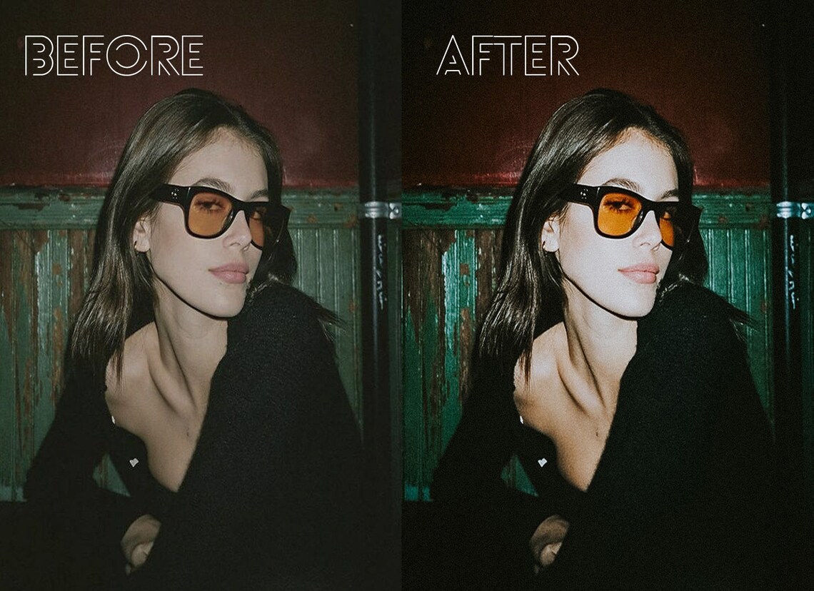 7 Disposable Camera Lightroom Desktop & Mobile Presets for Etsy