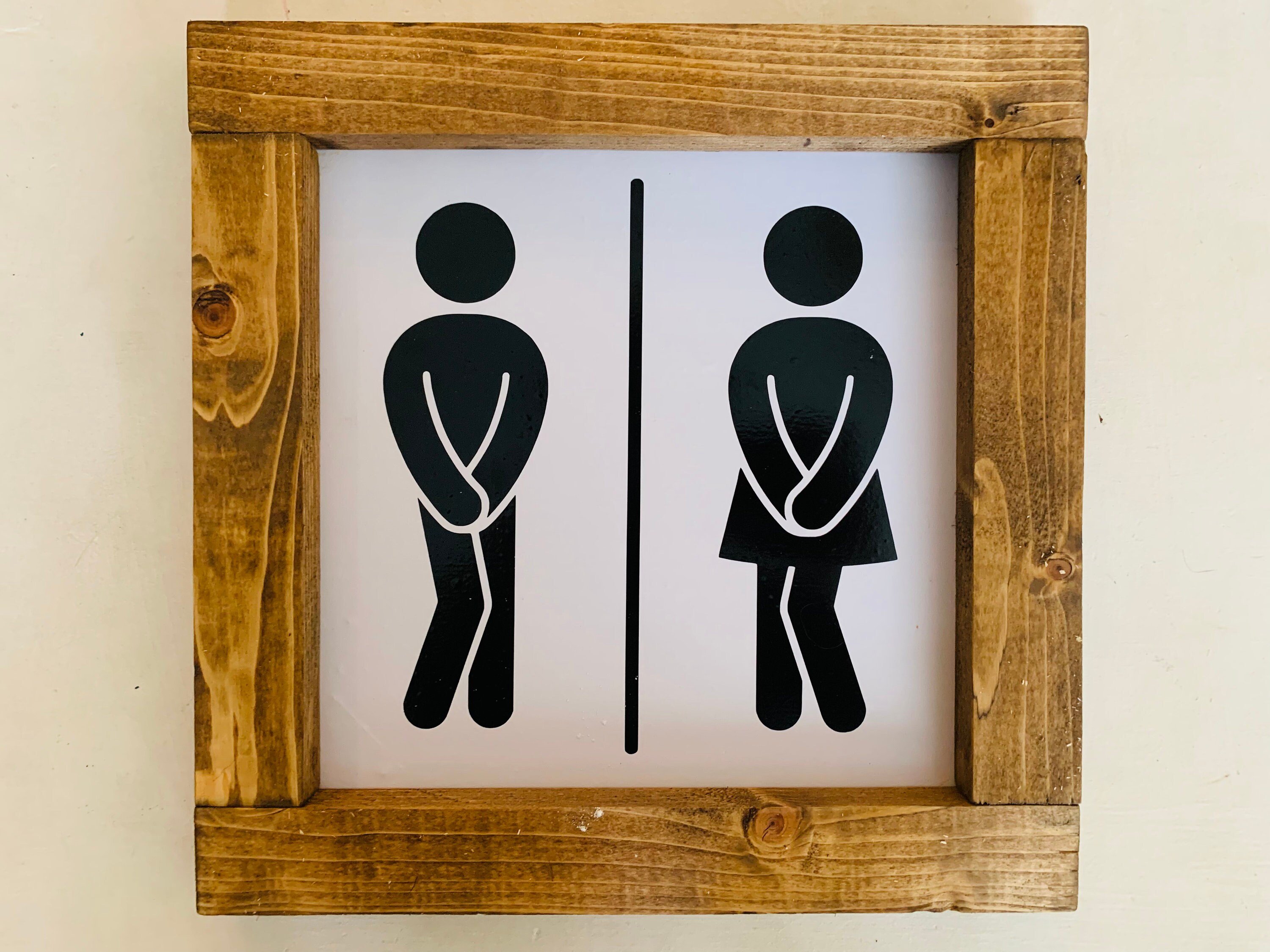 Funny Bathroom Boys/girls Sign - Etsy