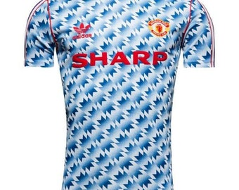 retro mufc shirt