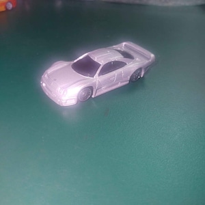 Mercedes Benz Clk-Gtr Street Version Maisto - Argenté - Echelle 1:64