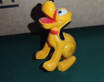 Walt Disney Wind Up Hop Around Plutone vintage degli anni ’80