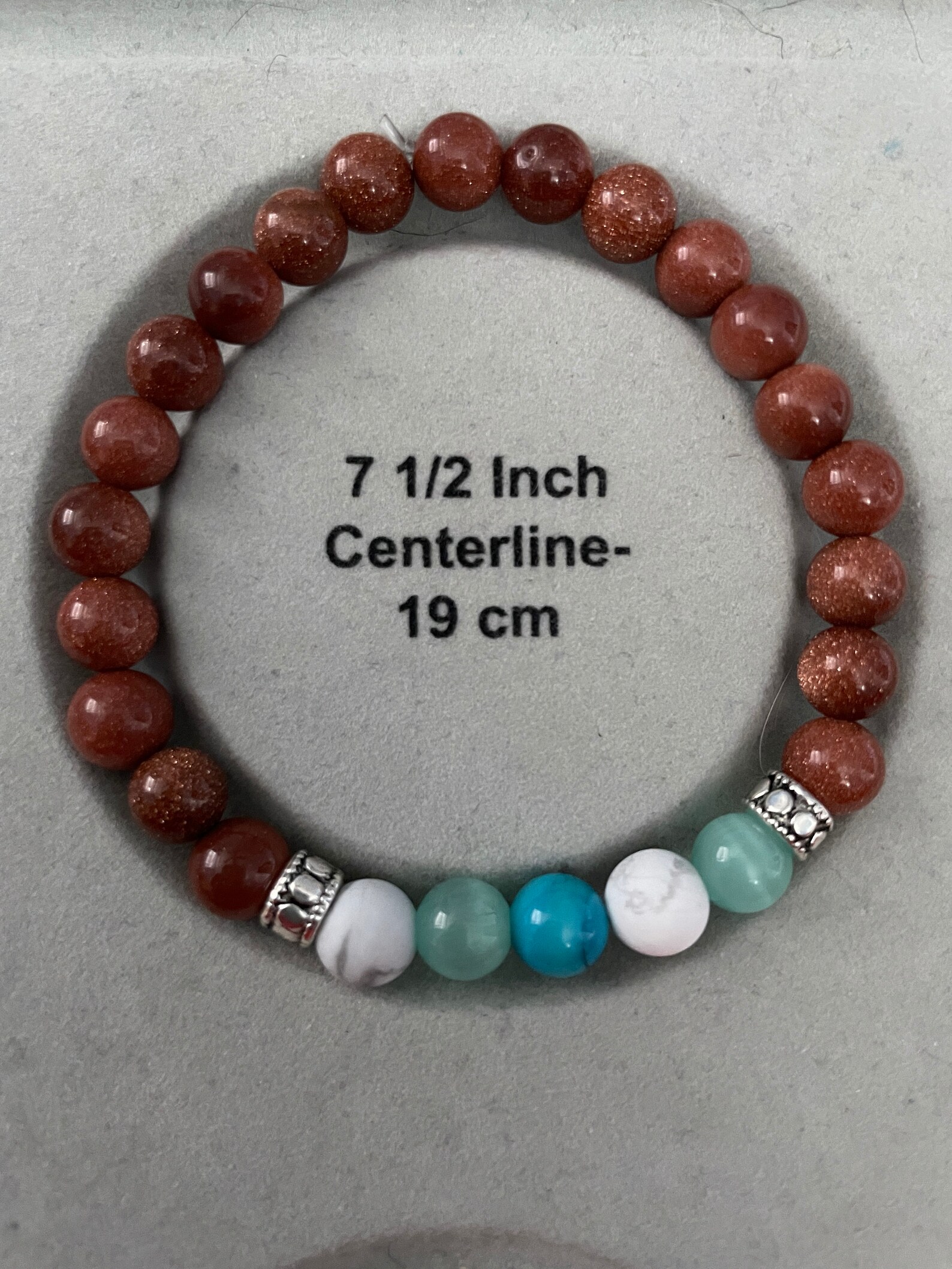 Multi Color Spacer Beaded Bracelet Womens Etsy