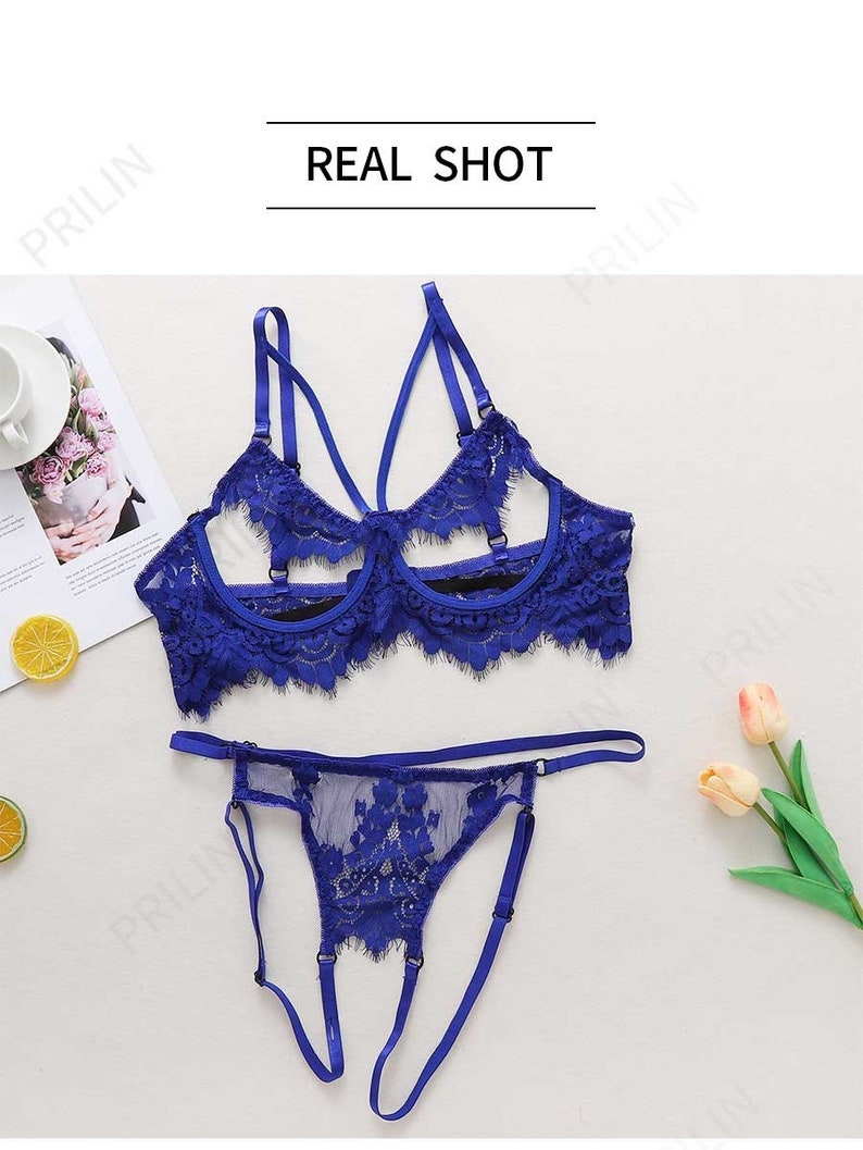 Uncensored Lingerie Open Shelf Bra Crotchless Sexy Panties - Etsy Canada