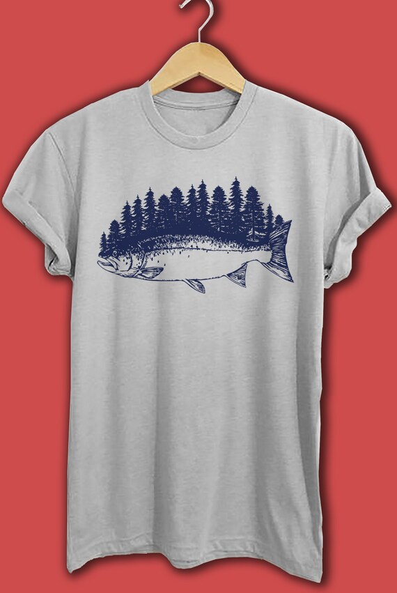 Fly Fishing Flies Shirt Mens Fish Shirt Men's Fishing Etsy