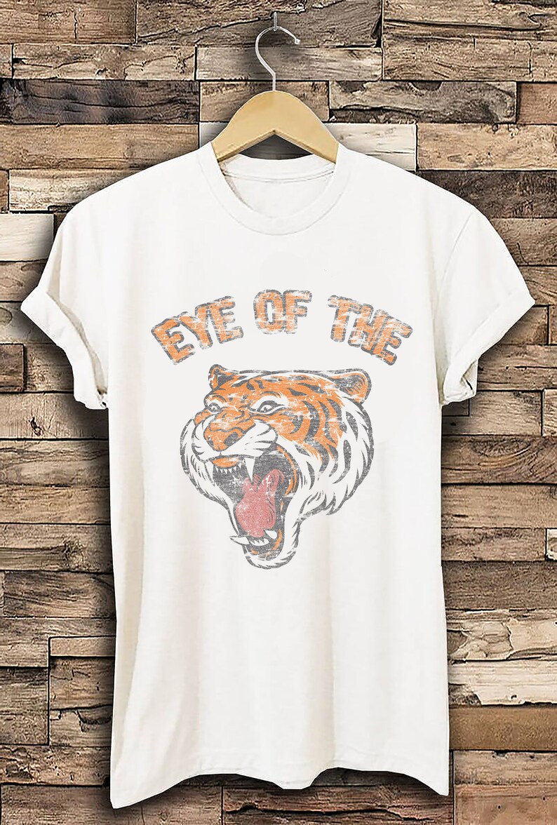 Eye of the Tiger T-shirt Tiger T-shirt Tiger face T-shirt | Etsy