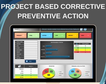 Project-Based CAPA Excel Template: Quality Issue Management (Instant Download)