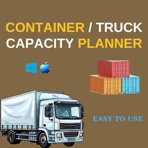 Containerkapazitätsplaner: LKW-, Paletten- und Frachtrechner (PDF)