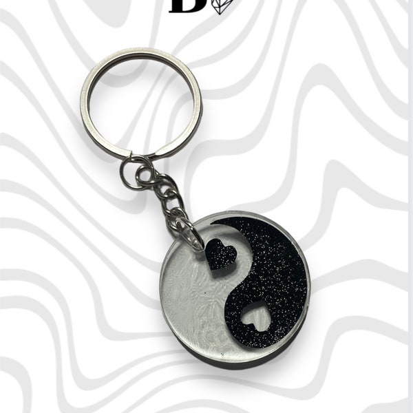 Porte-clés Ying Yang Cuore