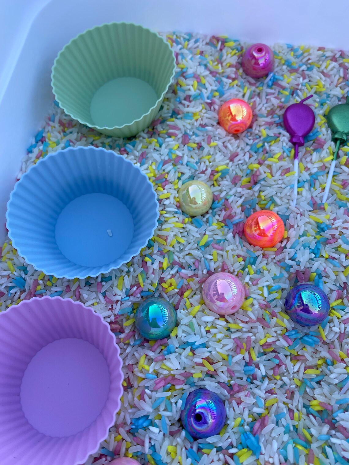 Funfetti Sensory Bin Etsy
