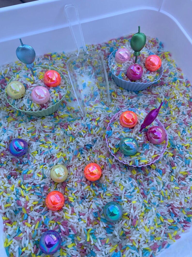 Funfetti Sensory Bin Etsy