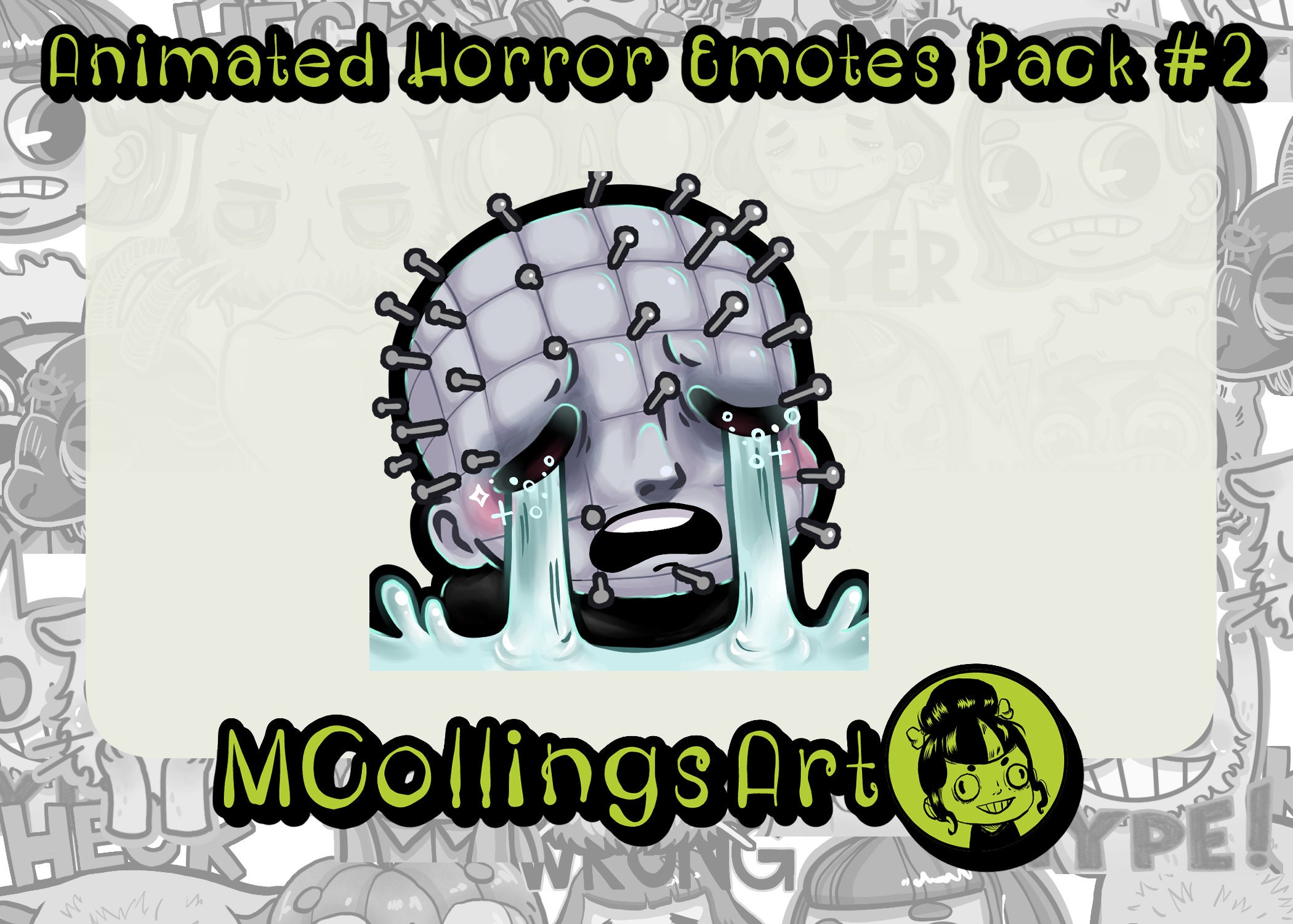 Animated Horror Emote Cry Single Animated Twitch Emote / - Etsy New Zealand Animated Horror Emote Cry Single Animated Twitch Emote / - Etsy New Zealand