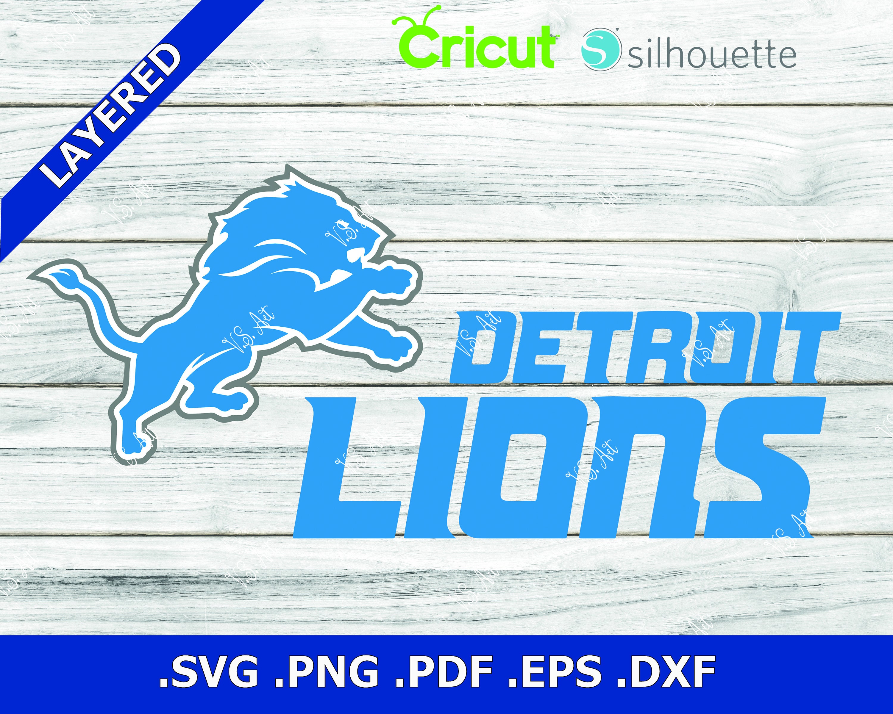 Detroit Lions Svg png Detroit Lions svg For Cricut Detroit | Etsy