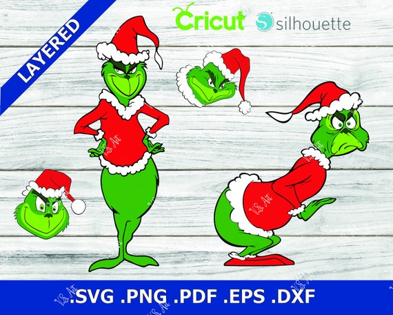 Download Bad Santa Svg Grinch Set Svg Face Bad Santa Svg Angry Etsy