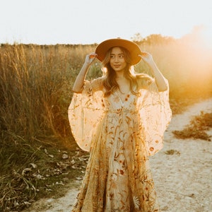 The Paisley Dress, Photoshoot Dress, Elopement Dress, Boho