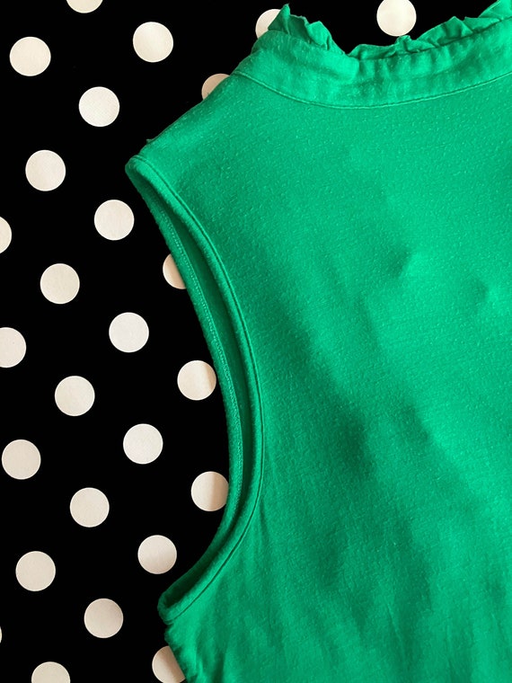 Vintage Women’s Viscose Elastane Blend Green Top … - image 10