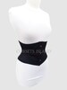 Women's Weight Loss Corset , Heavy Duty Steel Boned Cotton Waspie Underbust Tight Lacing Black Corset Waspie Corset 