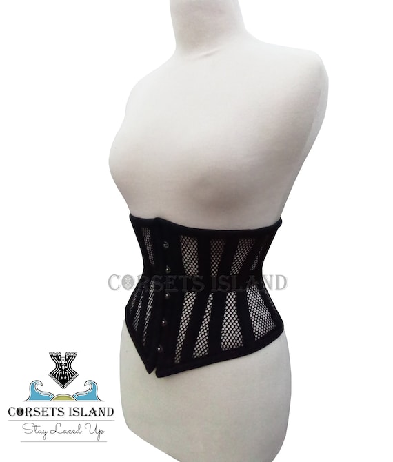 Women's Waist Training Corset Steel Boned Corset Underbust Shaper