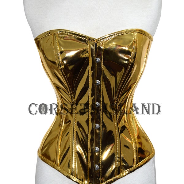 Zimmer Gold dupion Overbust Corset