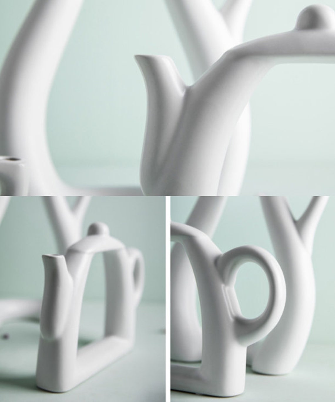 Luxury White Ceramic Flower Pot Fashion Modern Style Wedding Etsy