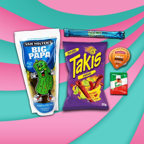 Pickle and Fruit Roll Up Etsy UK