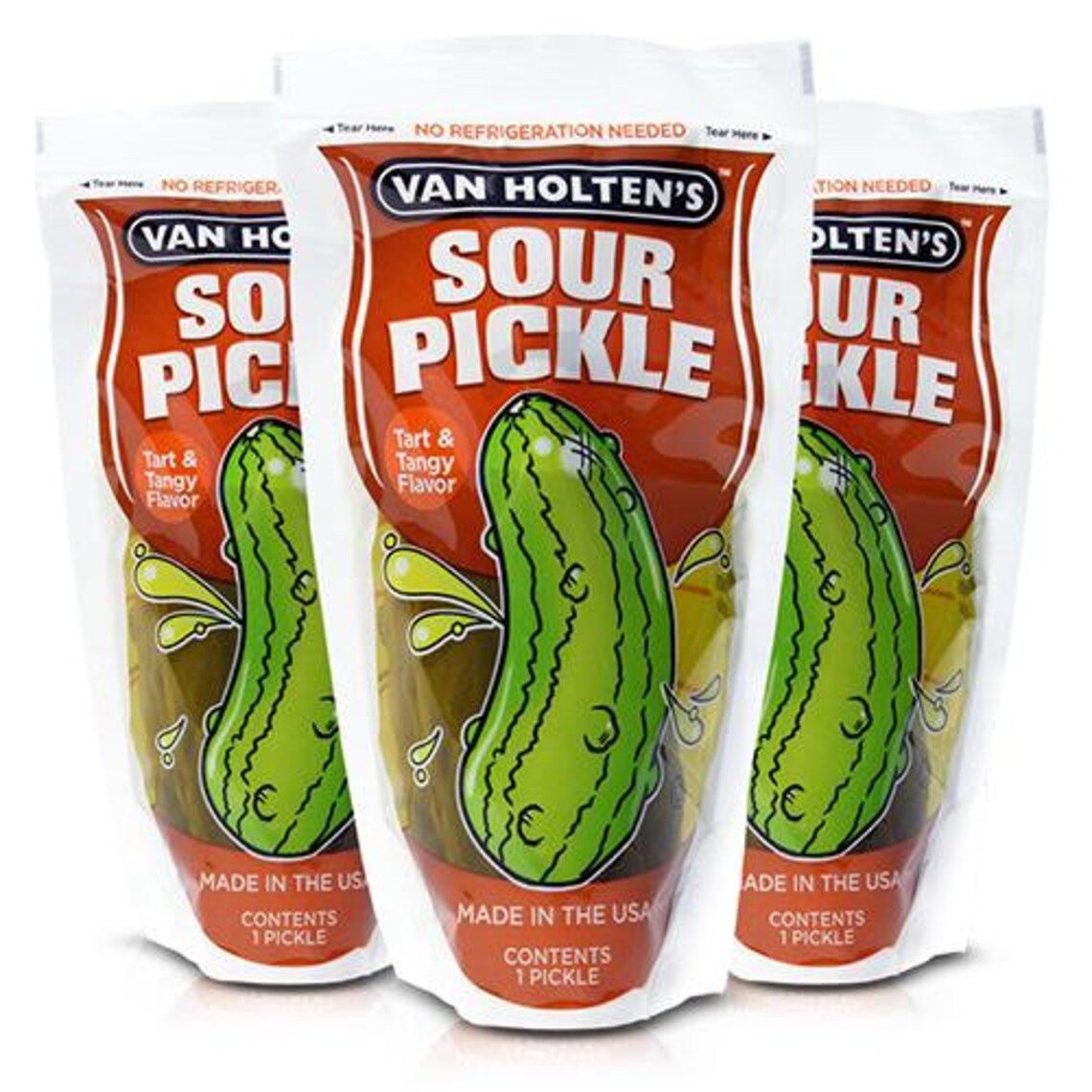Van Holten Jumbo Pickle Bundle 4 Jumbo Pickles Pickle Etsy