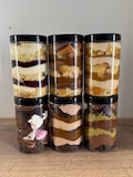 Tubbees Bakery Ultimate Cake Jars, Pistachio Kunafa, Smore's, Biscoff, Victoria, Millionaire's, Chocolate Caramel, Bakery Items,
