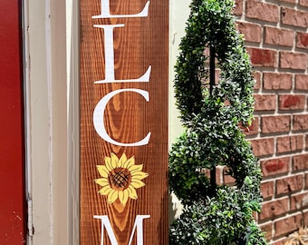Welcome Porch Sign | Front Porch Sign | Outdoor Porch Sign