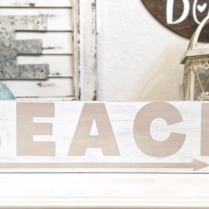 Beach Decor, Beach House Sign, Beach Decor For Home, Rustic Beach Sign, Beach Decor Wall Art, Beach House Gift, Beach House Decorations