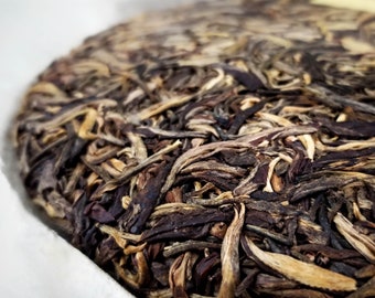 Assorted Ancient MingQian Pu-Erh Samples from YiWu, BingDao, NanNuo & JingMai