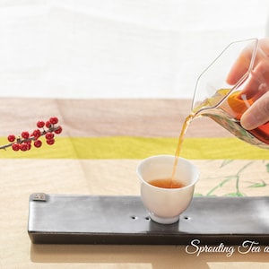 Sechskant Glas GongDaoBei/Hai/Fairness Becher/Gerechtigkeits Tasse für die Gong Fu Cha chinesische Teezeremonie