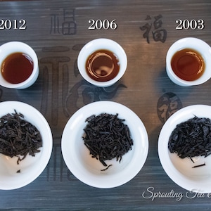 2003-2012 Aged LiuPao Tea 1st Grade SanHe Loose Leaf 3 LiuBao Dark Tea HeiCha