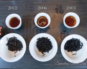 2003-2012 Aged LiuPao Tea 1st Grade SanHe Loose Leaf 3 LiuBao Dark Tea HeiCha