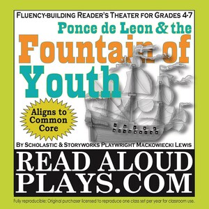 Ponce deLeon and the Fountain of Youth Reader&#39;s Theater and Comprehension Pack
