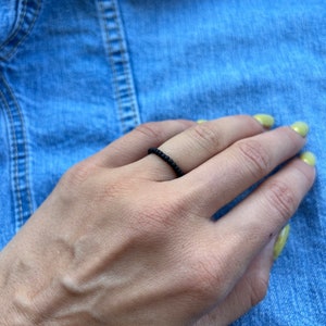 Perlenring Überraschung Stapelbar Mystery Ring Bild 7