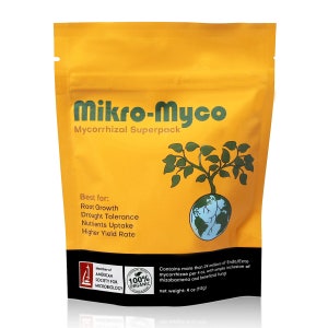 Mikro-Myco, Highly Concentrated Mycorrhizal Fungi –11 Endo/Ecto Mycorrhizae, Water Soluble Powder for Exponential Root Growth