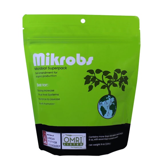 Mikrobs - Microbial Superpack. Organic Growth Stimulant. Revitalize Plants