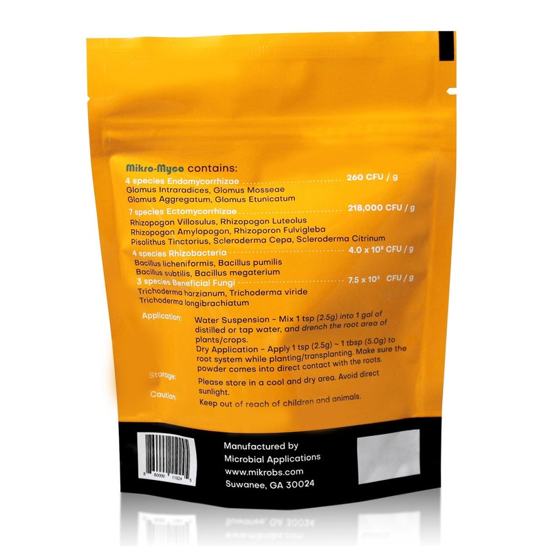 Mikro-Myco, Highly Concentrated Mycorrhizal Fungi –11 Endo/Ecto Mycorrhizae, Water Soluble Powder for Exponential Root Growth image 2