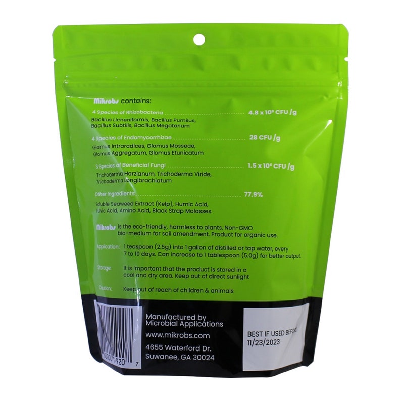Mikrobs - Microbial Superpack. Organic Growth Stimulant. Revitalize Plants image 2
