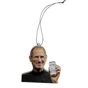Steve Jobs car freshener