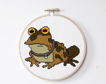 HypnoToad inspired - Cross Stitch Pattern - Digital Purchase Online