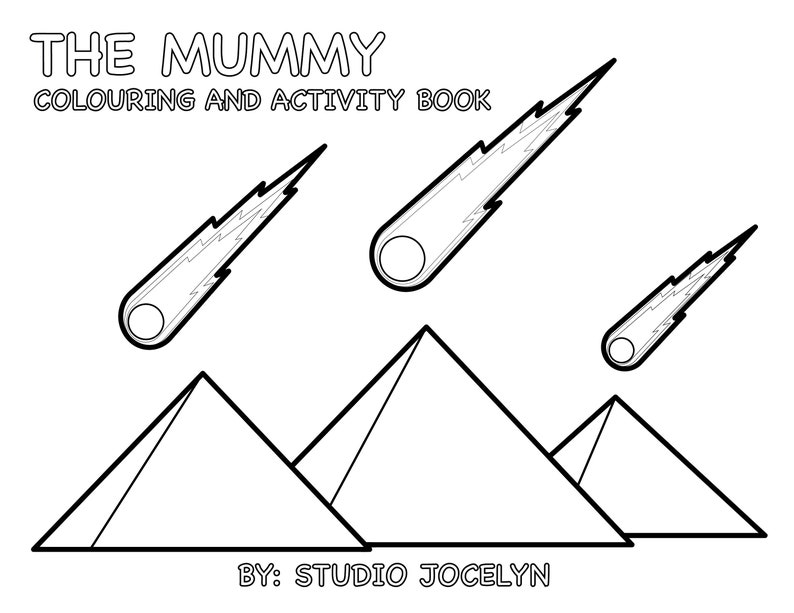 the mummy movie coloring pages