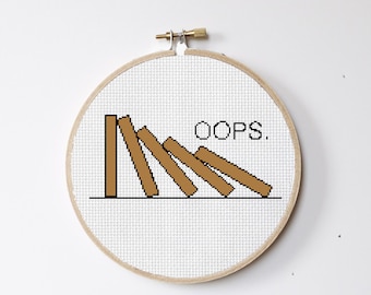 The Mummy 1999 Cross Stitch Pattern - Oops - Digital Purchase Online